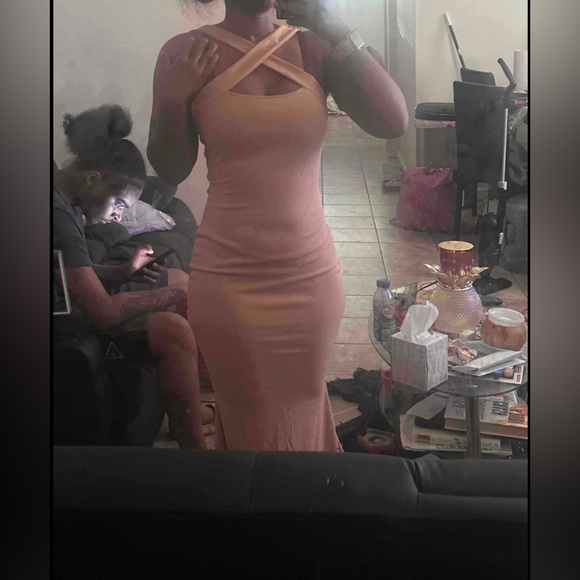 Pink Gala Dress - Picture 1 of 4